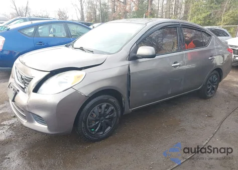 2014 Nissan Versa 1.6 Sv из США, поврежденный, VIN 3N1CN7AP2EK457785